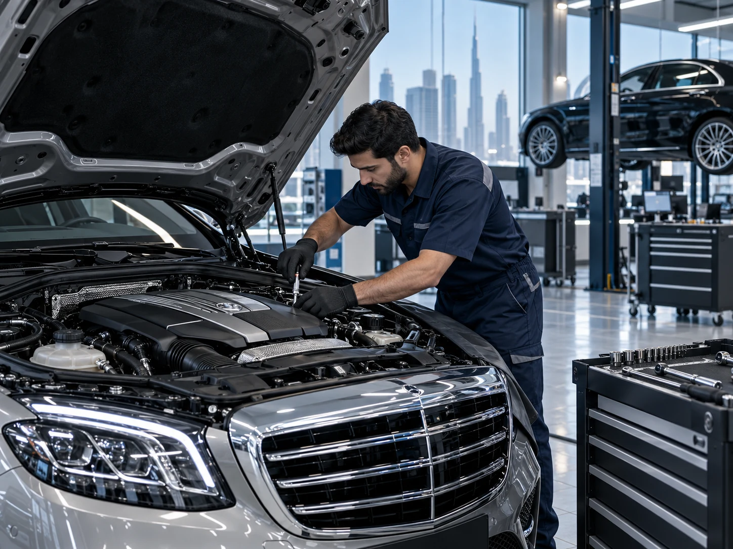 Periodic Car Servicing Dubai