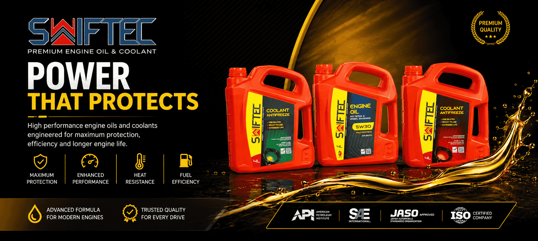 Swiftec Lubricants Showcase